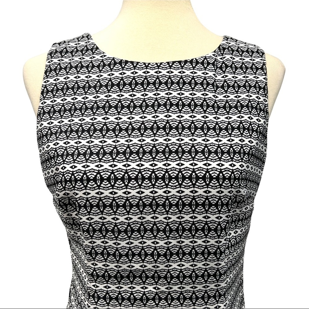 Mario Serrani Italy Printed Sleeveless Sheath Dress - Picture 7 of 16